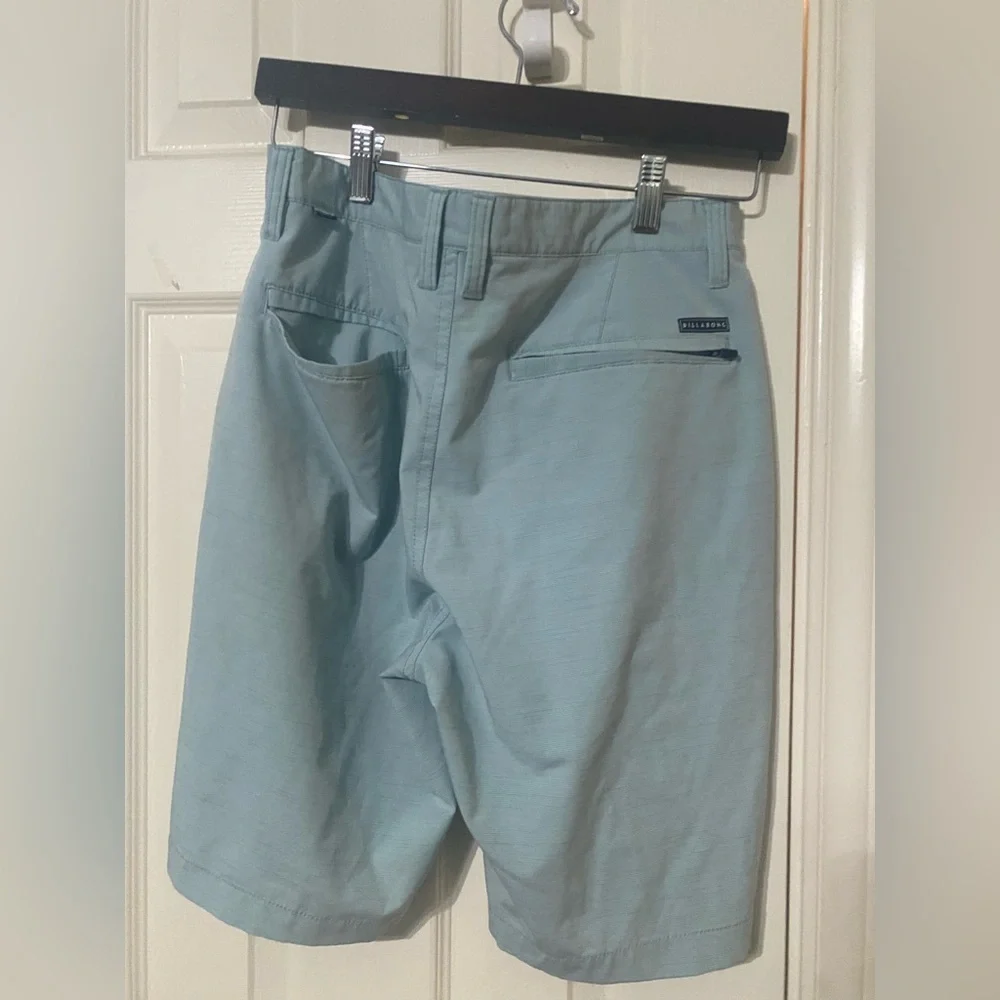 Men's Billabong sky blue submersibles crossfire quick dry shorts size 30 - Picture 2 of 9